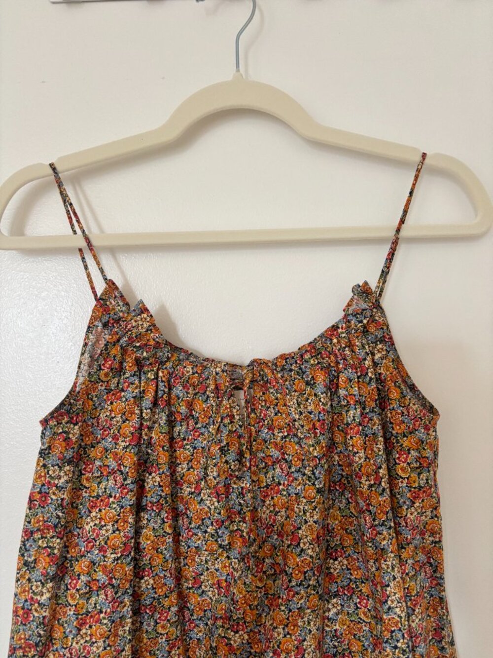 Sezane Victorine Nightdress Flower Fields 36 - Picture 4 of 6